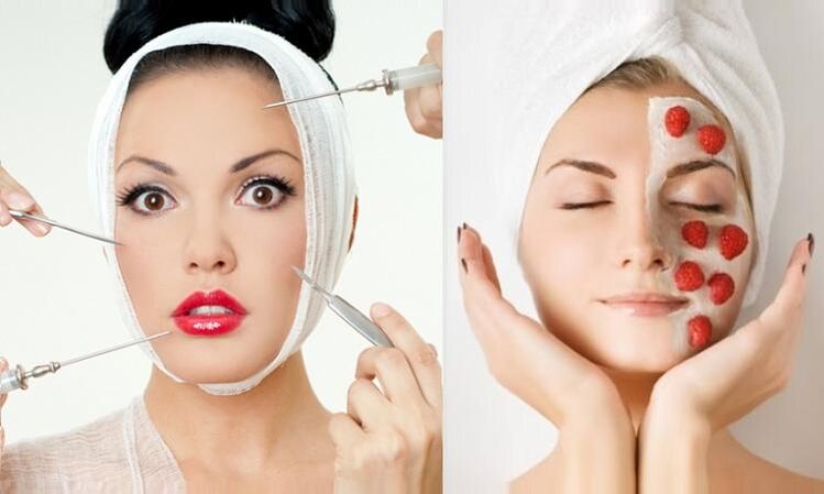 Suntikan kecantikan dan kosmetik dalam peremajaan kulit muka